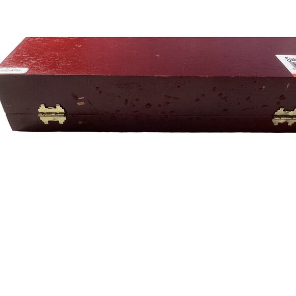 DEADWOOD SWEET JANE TOBACCO EMPTY WOODEN CIGAR BOX With Hinges* EUC - Picture 9 of 9